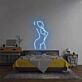 weibliche Silhouette LED-Neonschild Schlafzimmer Wohnzimmer