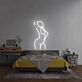 weibliche Silhouette LED-Neonschild Schlafzimmer Wohnzimmer