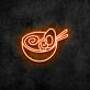 Ramen Schüssel LED-Neonschild für Restaurant und Küche