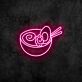 Ramen Schüssel LED-Neonschild für Restaurant und Küche