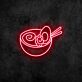 Ramen Schüssel LED-Neonschild für Restaurant und Küche