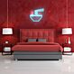 Minimalistisches Ramen LED Neonschild mit Schüssel und Stäbchen Motiv als ruhige Wandbeleuchtung für Schlafzimmer Wohnzimmer und modernes Zuhause