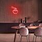 Ramen LED Neonschild im minimalistischen Design als dezente Wandbeleuchtung für Küche Essbereich oder moderne Innenräume