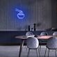 Ramen LED Neonschild im minimalistischen Design als dezente Wandbeleuchtung für Küche Essbereich oder moderne Innenräume