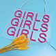 GIRLS GIRLS GIRLS LED-Neonschild für Club Bar