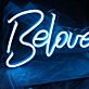Beloved LED-Neonschild für Hochzeit und Schlafzimmer