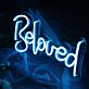Beloved LED-Neonschild für Hochzeit und Schlafzimmer