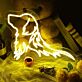 Hundekopf Silhouette LED-Neonschild für Wohnzimmer oder Schlafzimmer