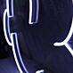 Abstraktes LED Neonschild in Wolkenform als moderne Neon Wandbeleuchtung für Schlafzimmer Kinderzimmer und gemütliche Wohnräume