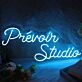 Prévoir Studio LED-Neonschild für Studio und Büro