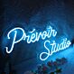 Prévoir Studio LED-Neonschild für Studio und Büro
