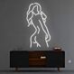 Silhouette einer Frau LED-Neonschild für Bar Club