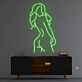 Silhouette einer Frau LED-Neonschild für Bar Club