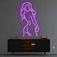 Silhouette einer Frau LED-Neonschild für Bar Club
