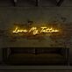 Love My Tattoo LED-Neonschild für Tattoo Studio