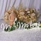 Mr & Mrs Lopez LED-Neonschild für Hochzeit Feier