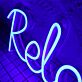 Relax LED Neonschild für Wohnzimmer und Schlafzimmer