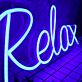 Relax LED Neonschild für Wohnzimmer und Schlafzimmer