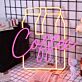 Coffee LED-Neonschild mit Kaffeebeutel