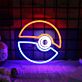 Anime Game Ball LED Neon Sign for Bedroom Game Room Colorful Wall Decor Light