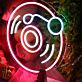 Vintage Vinyl Record LED Neon Sign Music Disc Wall Decor for Bedroom Studio Living Room