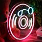 Vintage Vinyl Record LED Neon Sign Music Disc Wall Decor for Bedroom Studio Living Room