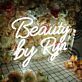Beauty by Ryn LED-Neonschild für Kosmetikstudio