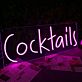 Cocktails LED-Neonschild für Bar Club