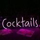 Cocktails LED-Neonschild für Bar Club