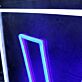 Letter W LED Neon Sign Framed Initial Neon Wall Decor for Home Bar Studio Office and Modern Interior