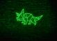 Geometrischer Triceratops Neon LED Neonschild
