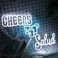 CHEERS Salud LED-Neonschild für Bar und Party