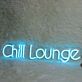 Chill Lounge LED-Neonschild für Bar und Wohnzimmer