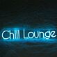 Chill Lounge LED-Neonschild für Bar und Wohnzimmer