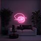 Zitrone mit Zitronenscheibe LED-Neonschild Wohnzimmer Bar