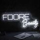 FDORE Beauty LED-Neonschild für Kosmetikstudio