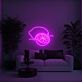 Zitrone mit Zitronenscheibe LED-Neonschild Wohnzimmer Bar