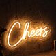 Cheers LED-Neonschild für Bar und Party