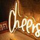 Cheers to LED-Neonschild für Bar und Party