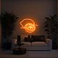 Zitrone mit Zitronenscheibe LED-Neonschild Wohnzimmer Bar