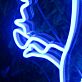 Astronaut mit Kaffeetasse LED-Neonschild Wohnzimmer Bar