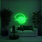 Zitrone mit Zitronenscheibe LED-Neonschild Wohnzimmer Bar