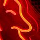 Dekoratives LED Neonschild Fuchs Motiv modernes Neon Wandlicht für Wohnzimmer Schlafzimmer Café oder Geschäft