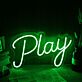 Play LED-Neonschild Gaming Wohnzimmer