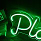 Play LED-Neonschild Gaming Wohnzimmer