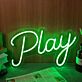 Play LED-Neonschild Gaming Wohnzimmer