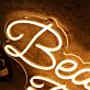 Beauty Beatz LED-Neonschild für Friseursalon und Kosmetikstudio