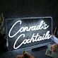 Conrad's Cocktails LED-Neonschild für Bar und Zuhause