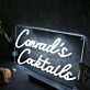 Conrad's Cocktails LED-Neonschild für Bar und Zuhause