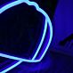 LED Neonschild Hut modernes Neon Wandlicht für Wohnzimmer Bar oder Büro